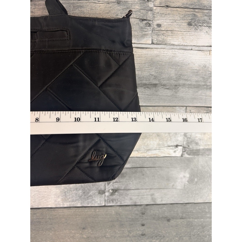Lug Black Hand Bag - Picture 2 of 8